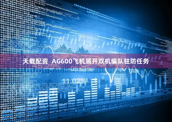 天载配资  AG600飞机展开双机编队驻防任务